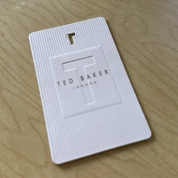 Ted Baker Emey Fit & Flare Dress in Navy TB 4 US 10 Long sleeve - Picture 9 of 9